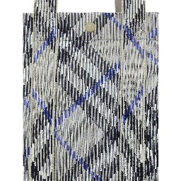 Gray Fabric Shoulder Bag