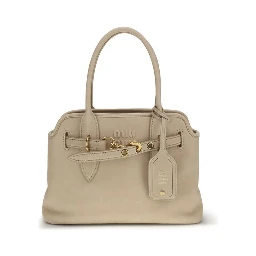 Beige Lamb Ovis Aries Aries Handbag