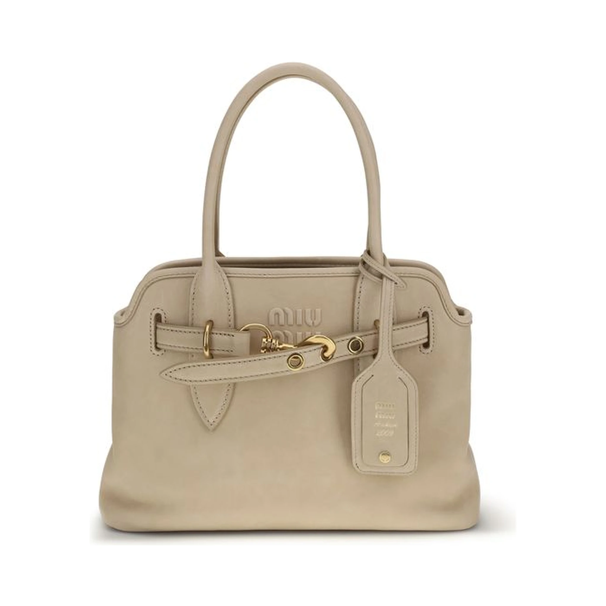 Beige Lamb Ovis Aries Aries Handbag
