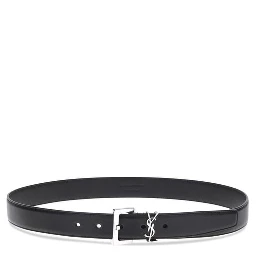 Black Calf Leather Bos Taurus Regular Belt