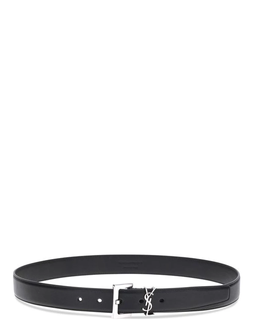 Black Calf Leather Bos Taurus Regular Belt