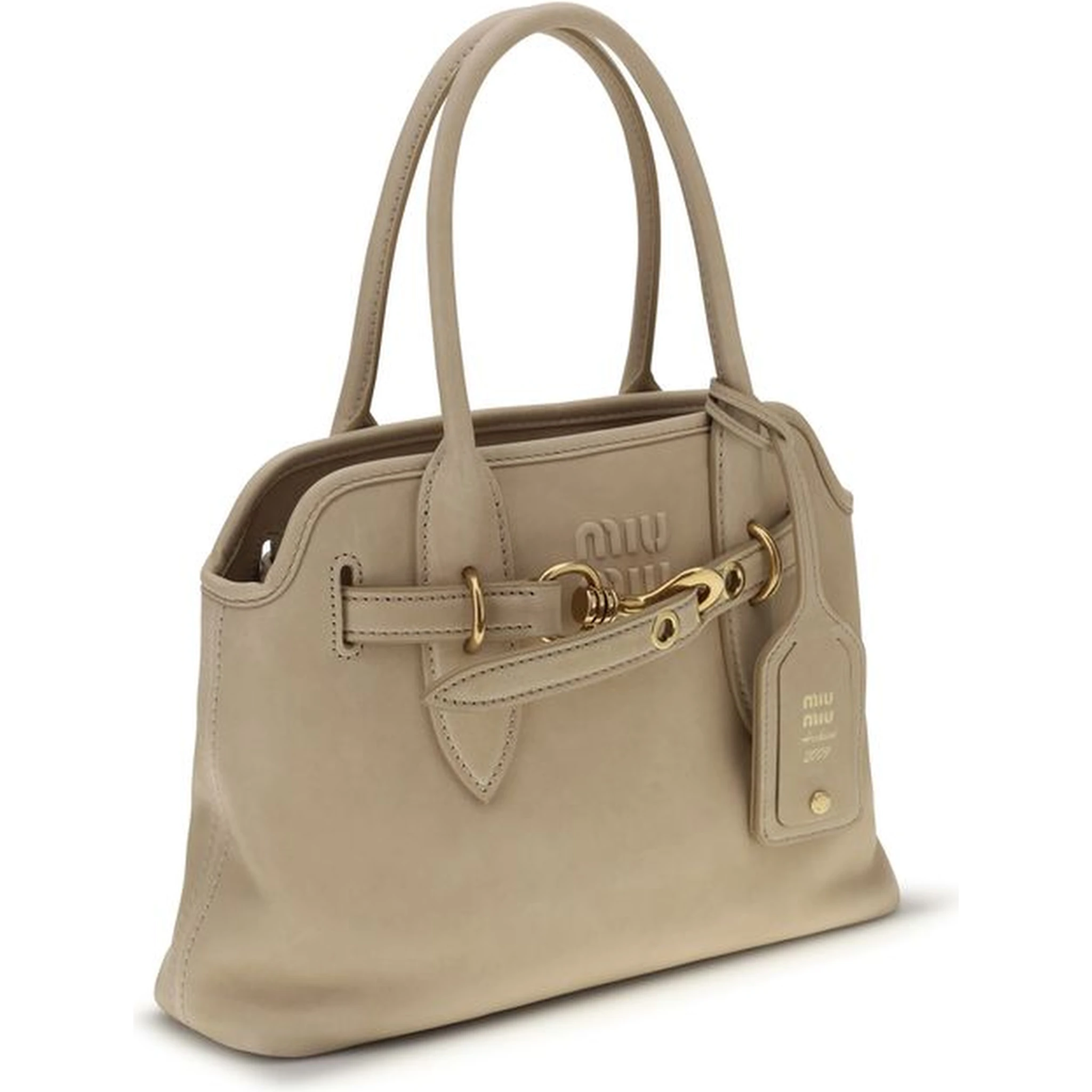 Beige Lamb Ovis Aries Aries Handbag