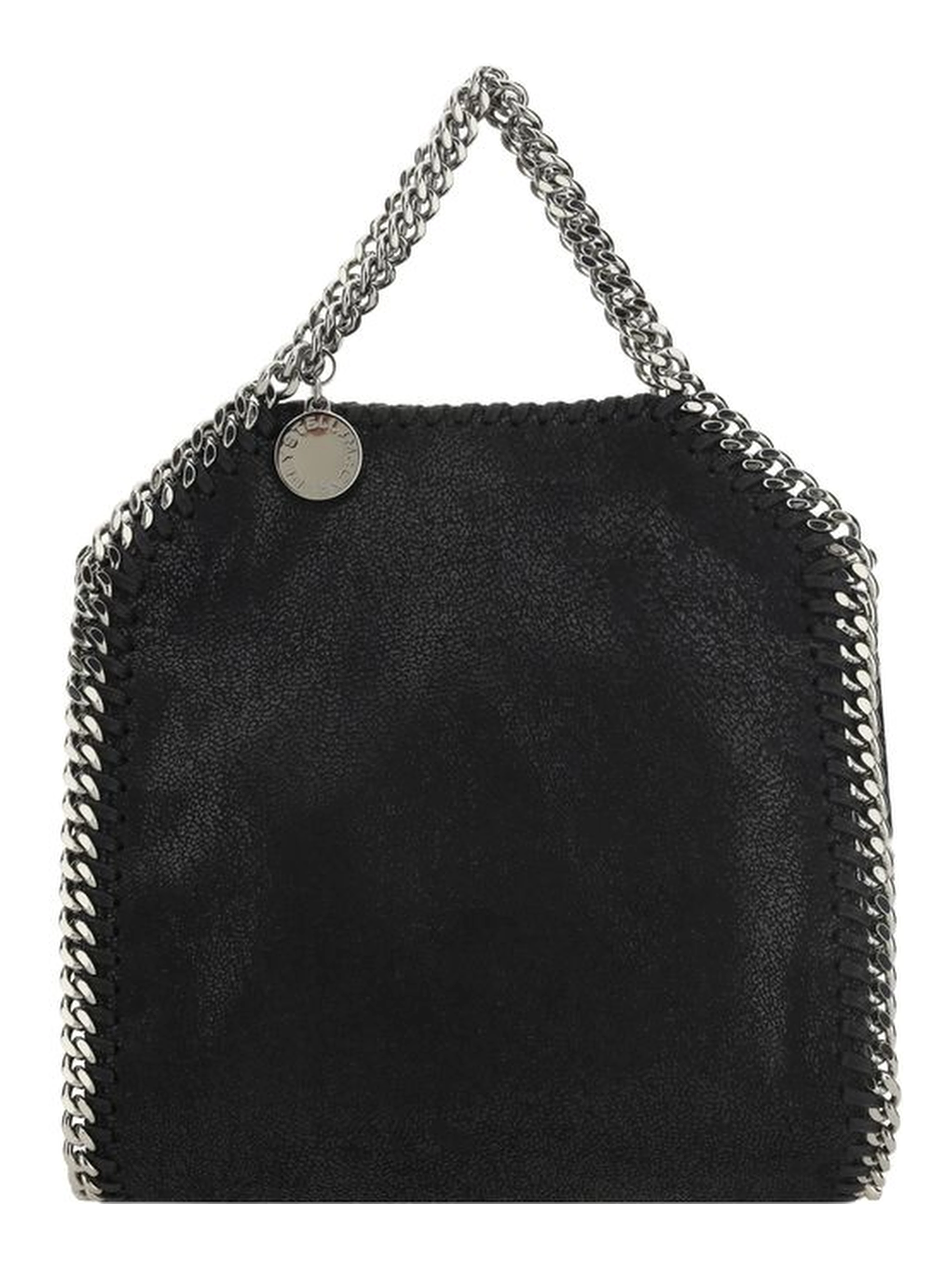 Black Polyester Handbag
