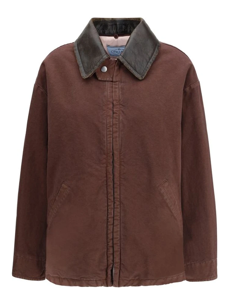 Brown Cotton Coat