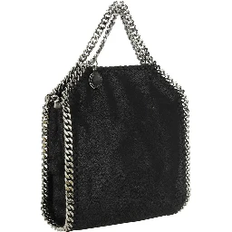 Black Polyester Handbag