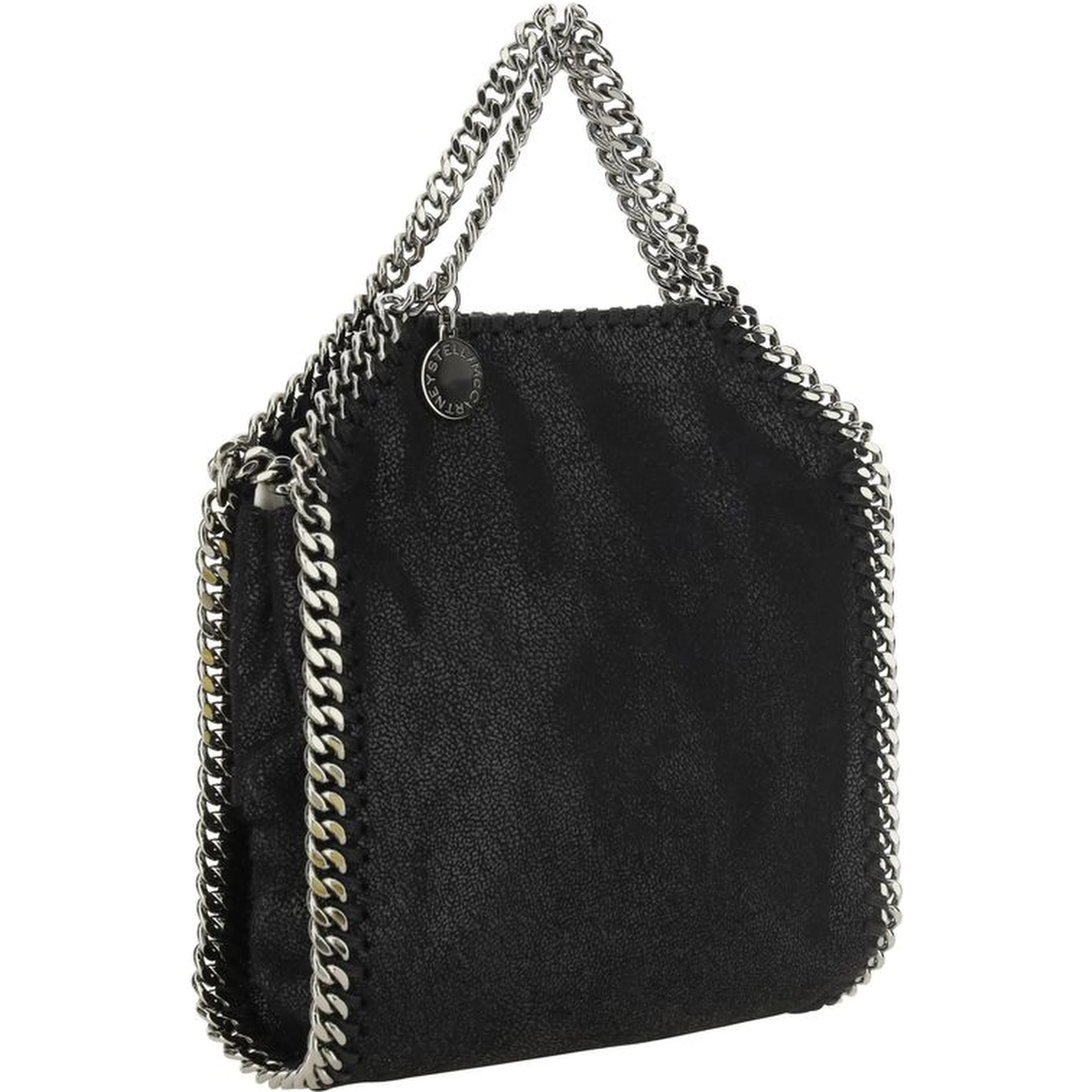Black Polyester Handbag