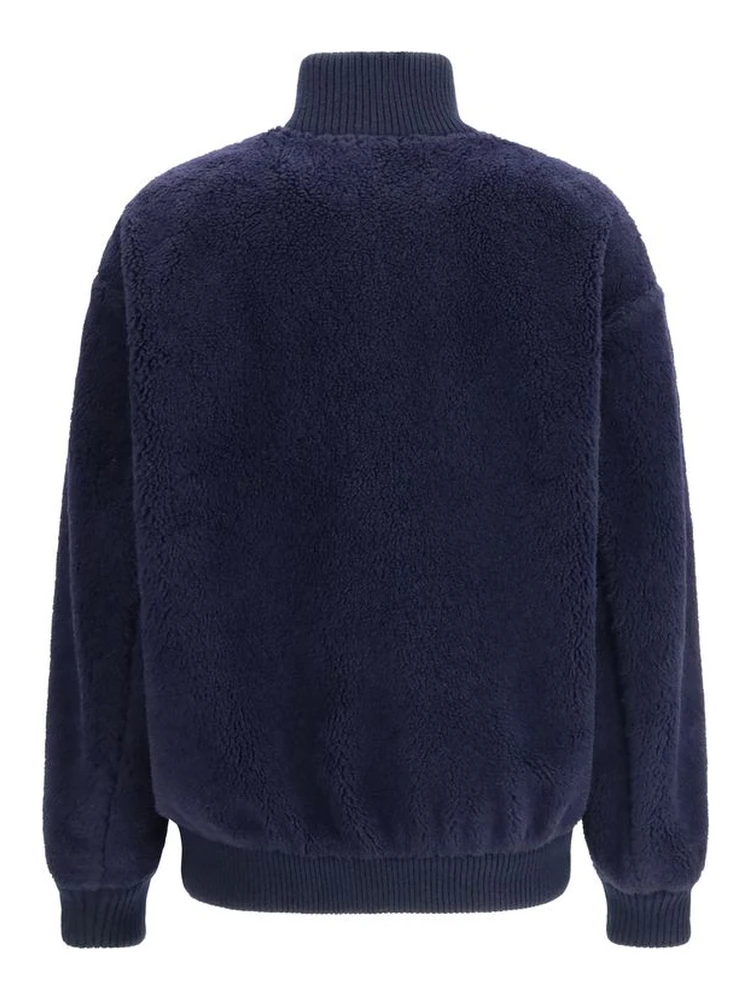 Blue Polyamide Full-Length Jacket alternative