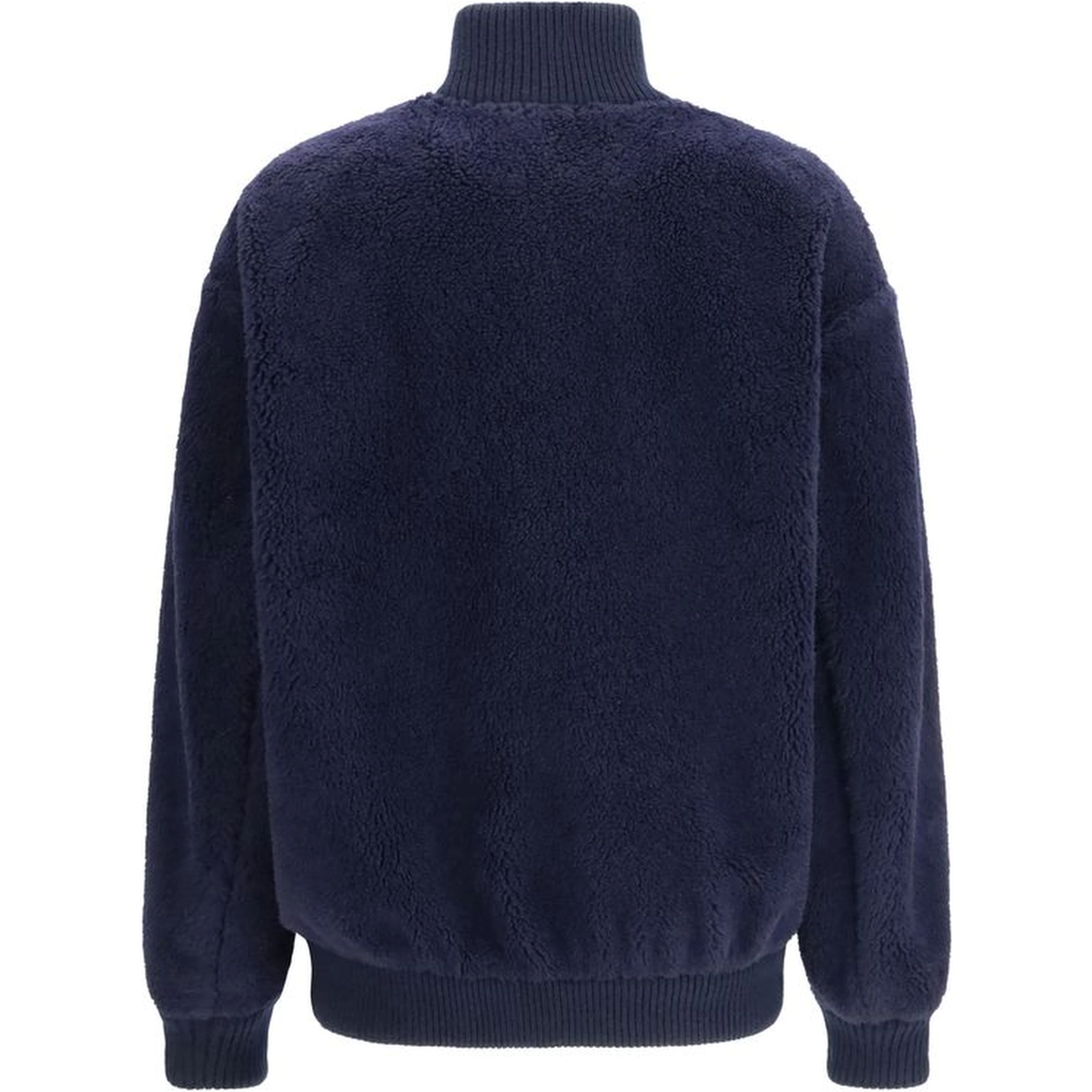 Blue Polyamide Full-Length Jacket