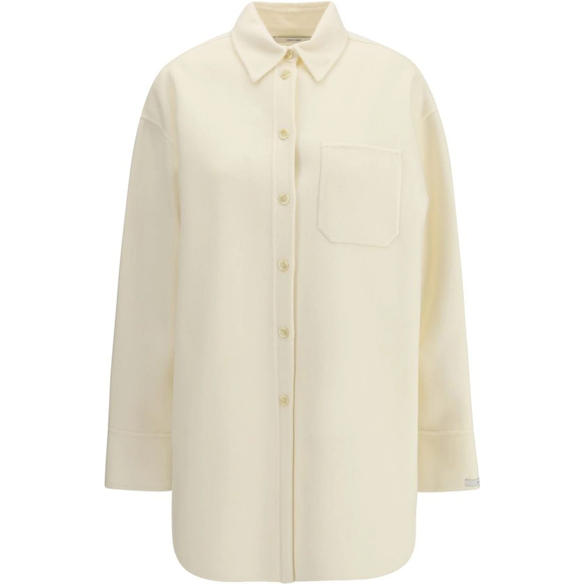 Beige Wool Shirt