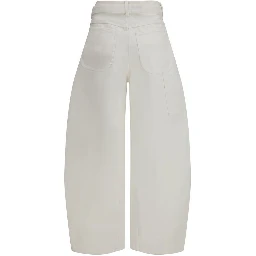 White Cotton Jeans Denim