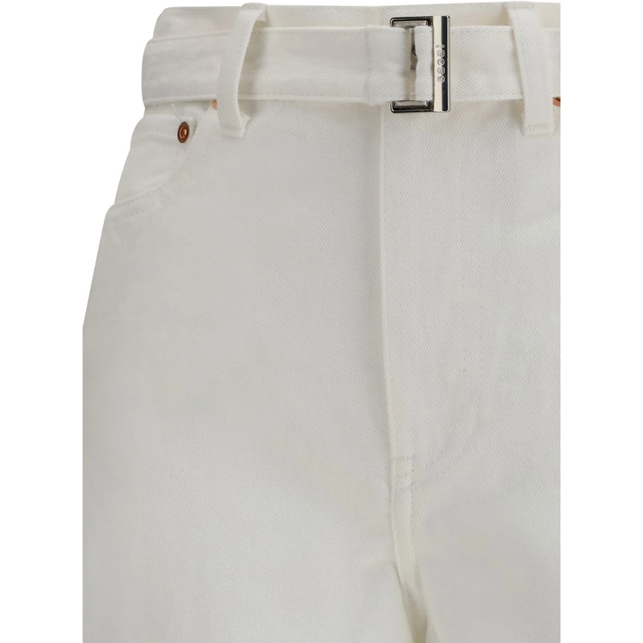White Cotton Jeans Denim