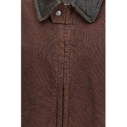 Brown Cotton Coat
