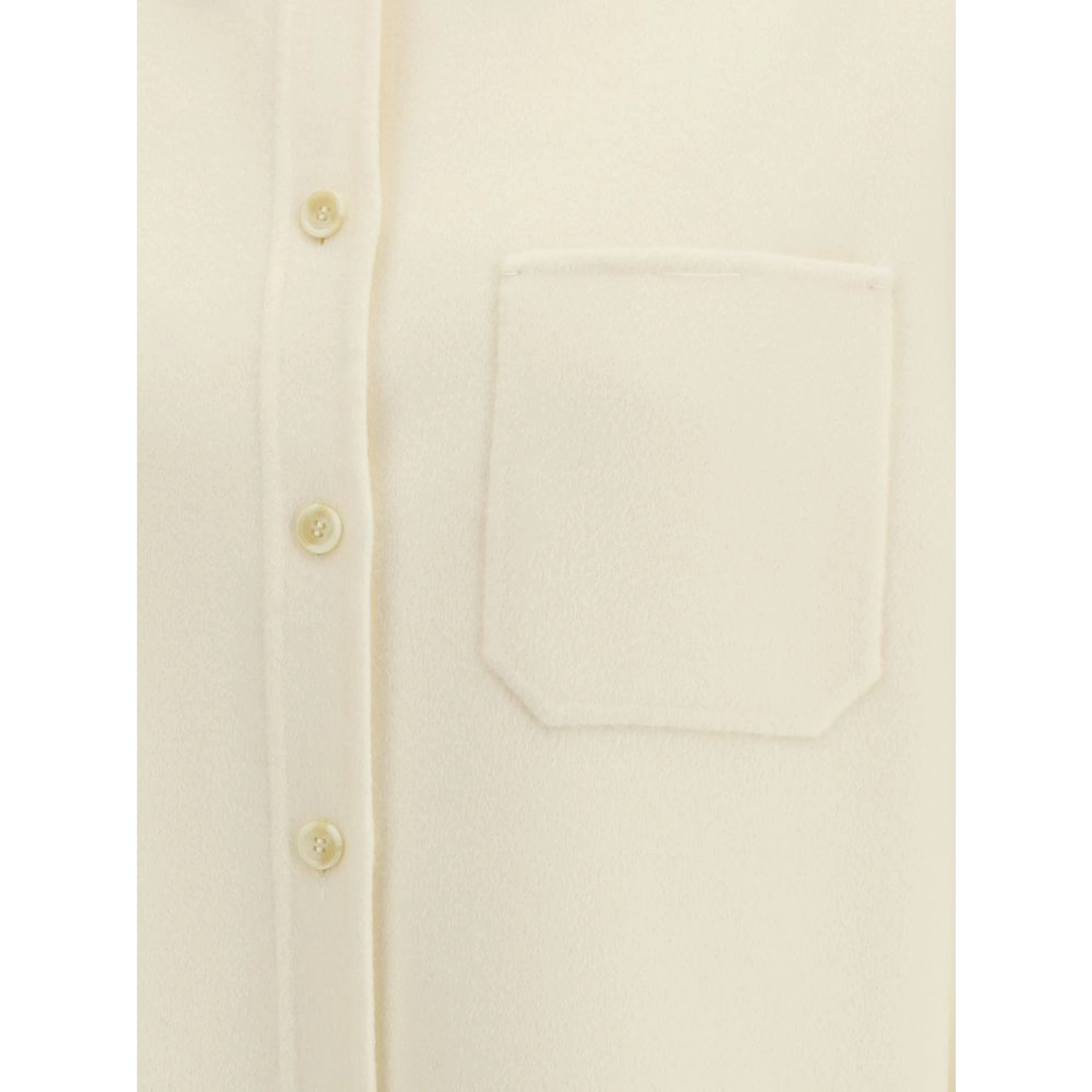 Beige Wool Shirt