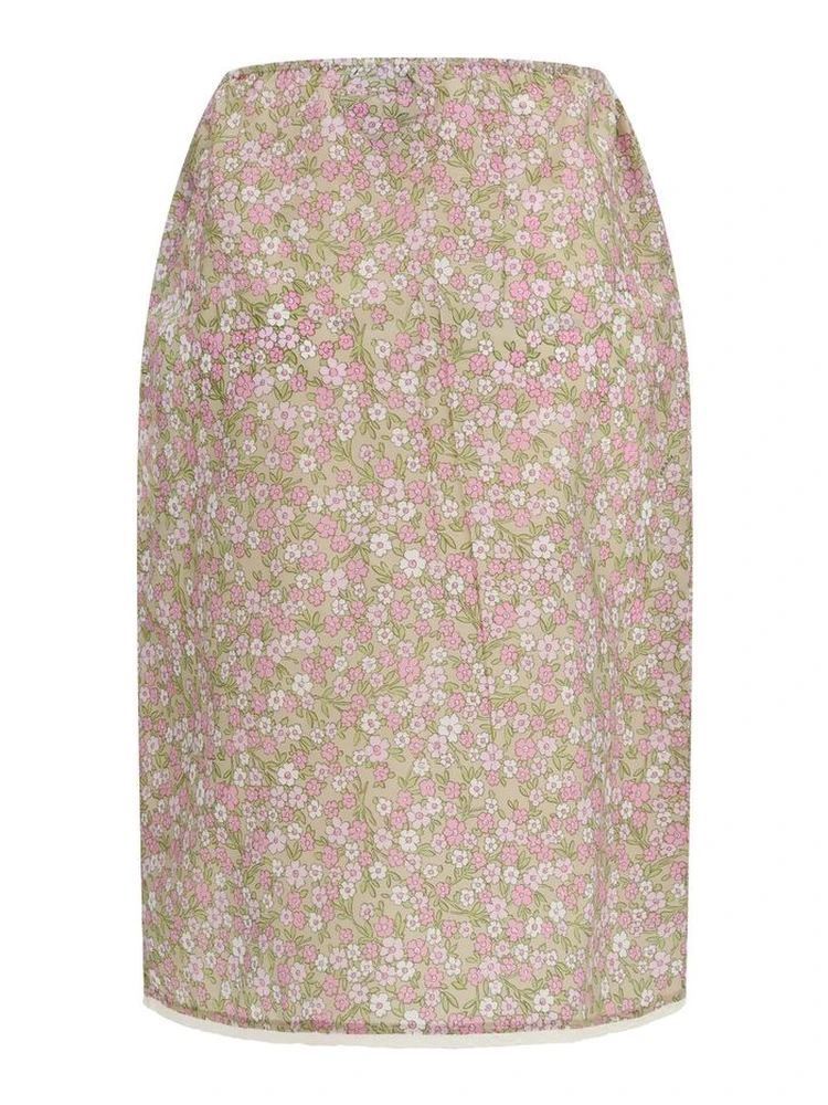 Multicolor Nylon Midi Skirt alternative