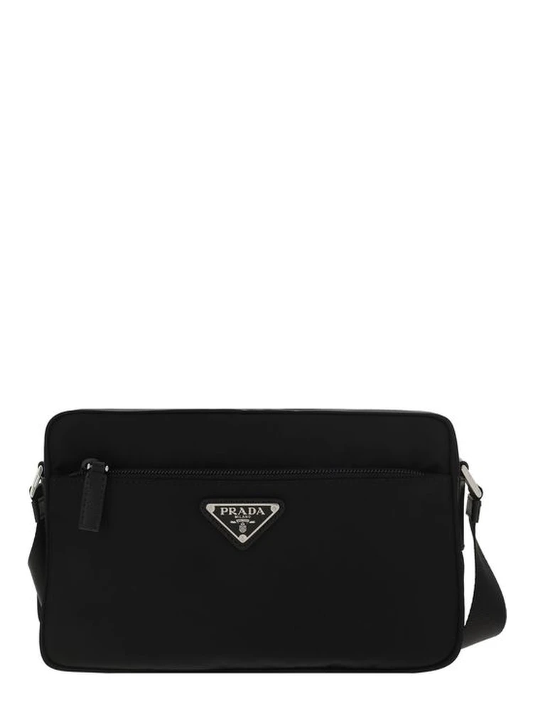 Black Nylon Shoulder Bag