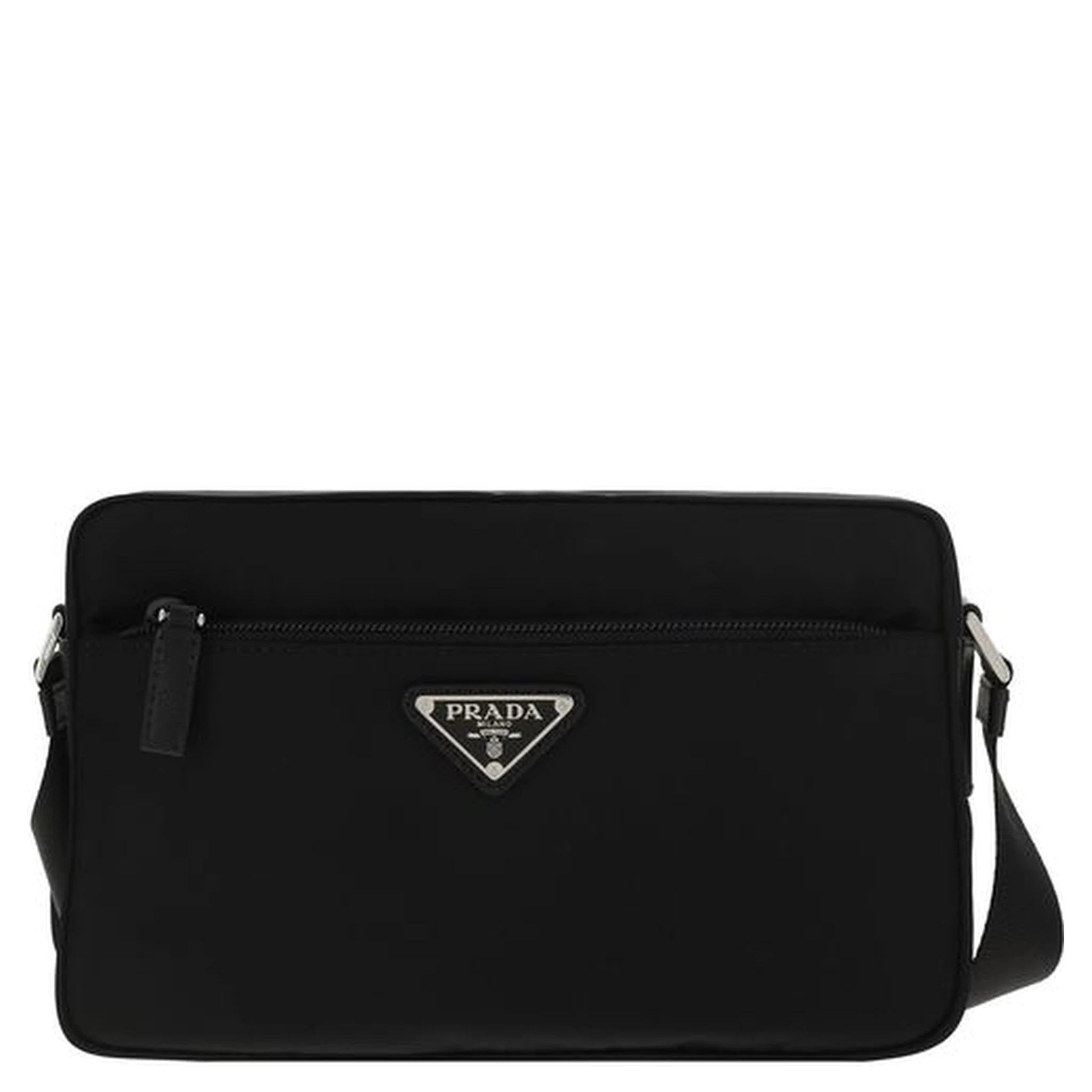 Black Nylon Shoulder Bag