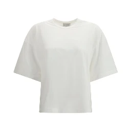 تي شيرت قطني أبيض