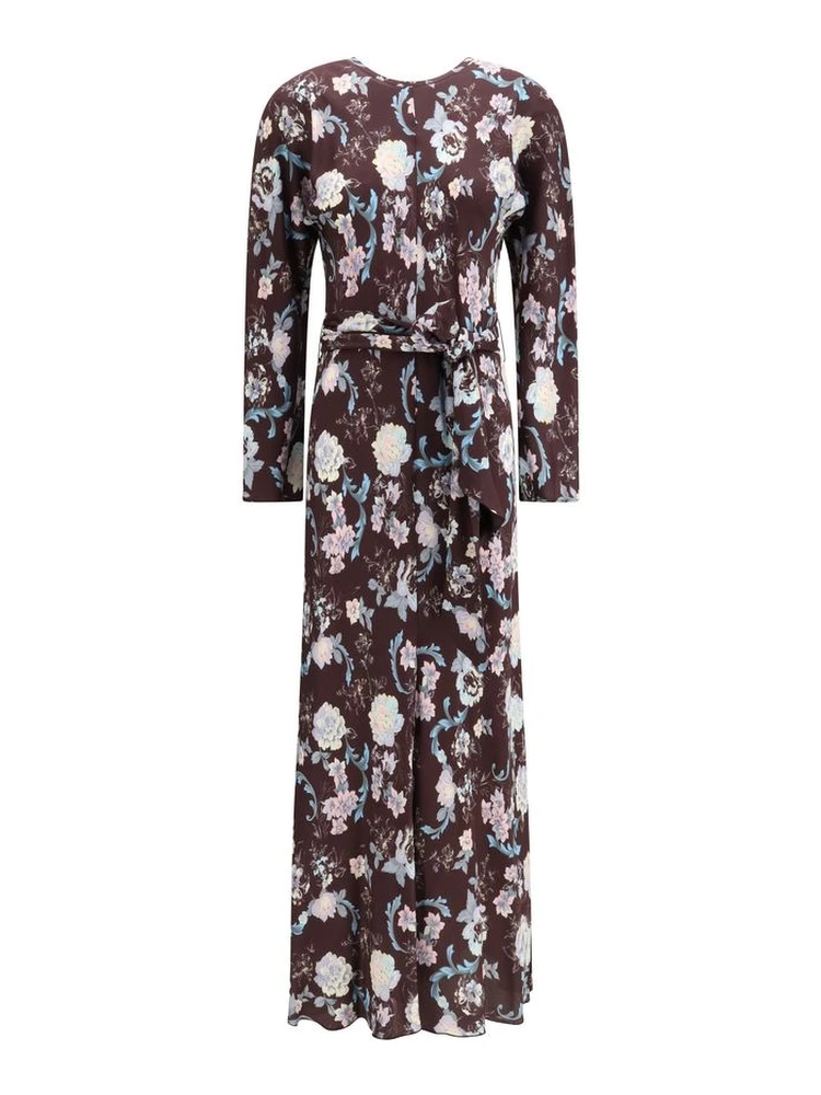 Multicolor Viscose Casual Dress