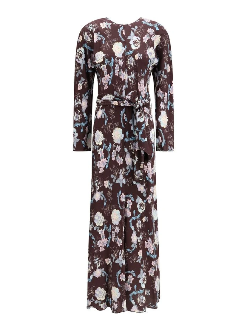 Multicolor Viscose Casual Dress