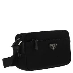 Black Nylon Shoulder Bag