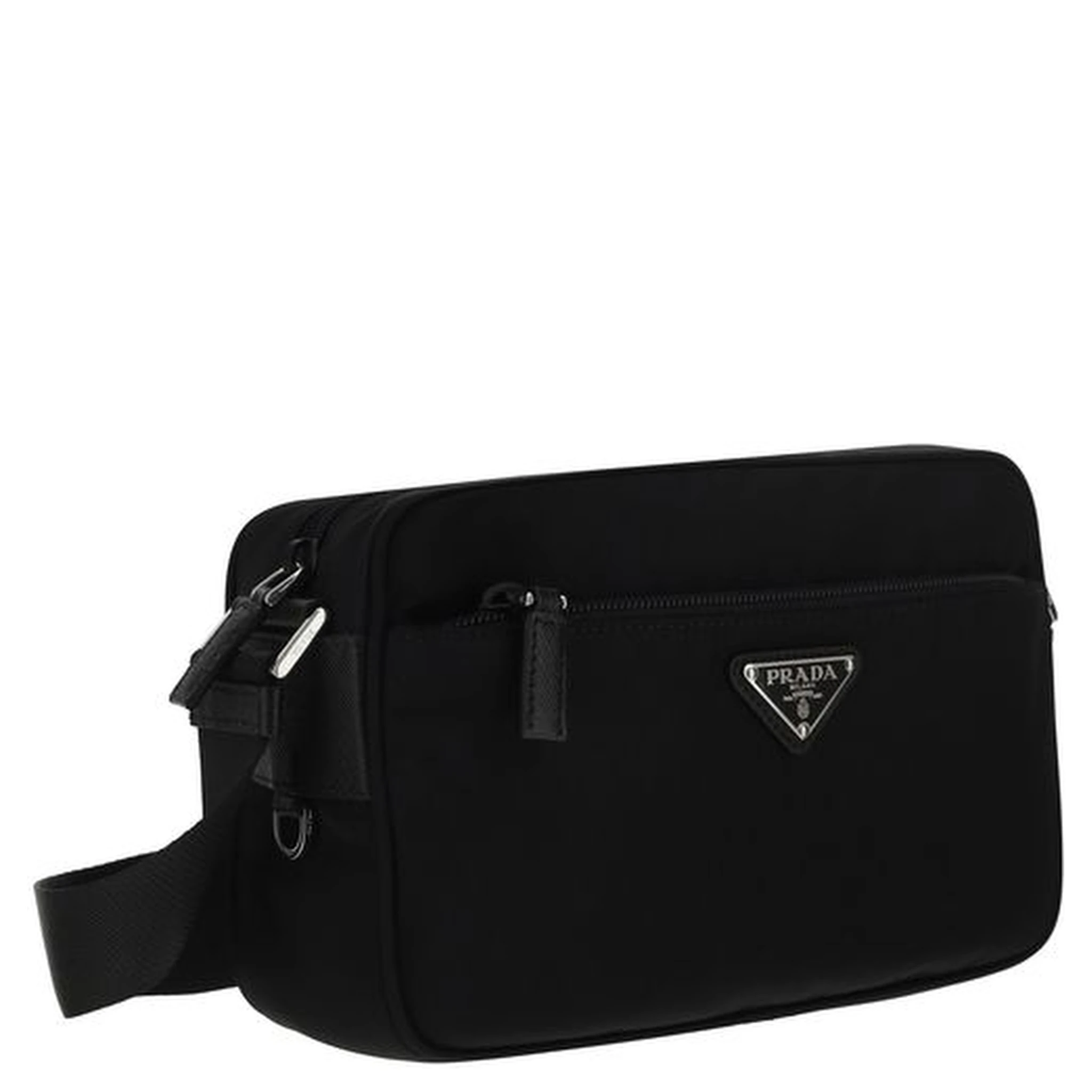 Black Nylon Shoulder Bag