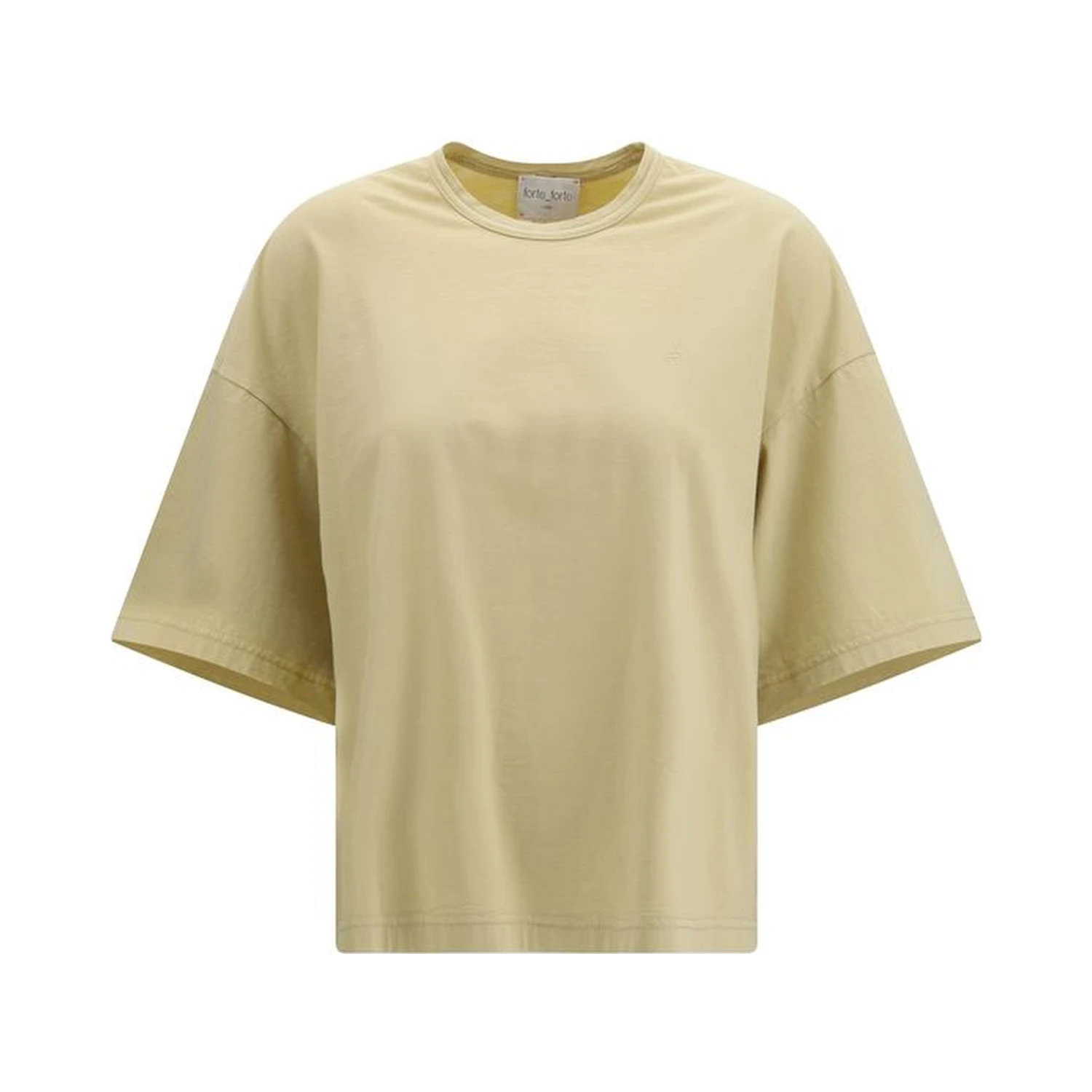 Beige Cotton T-Shirt