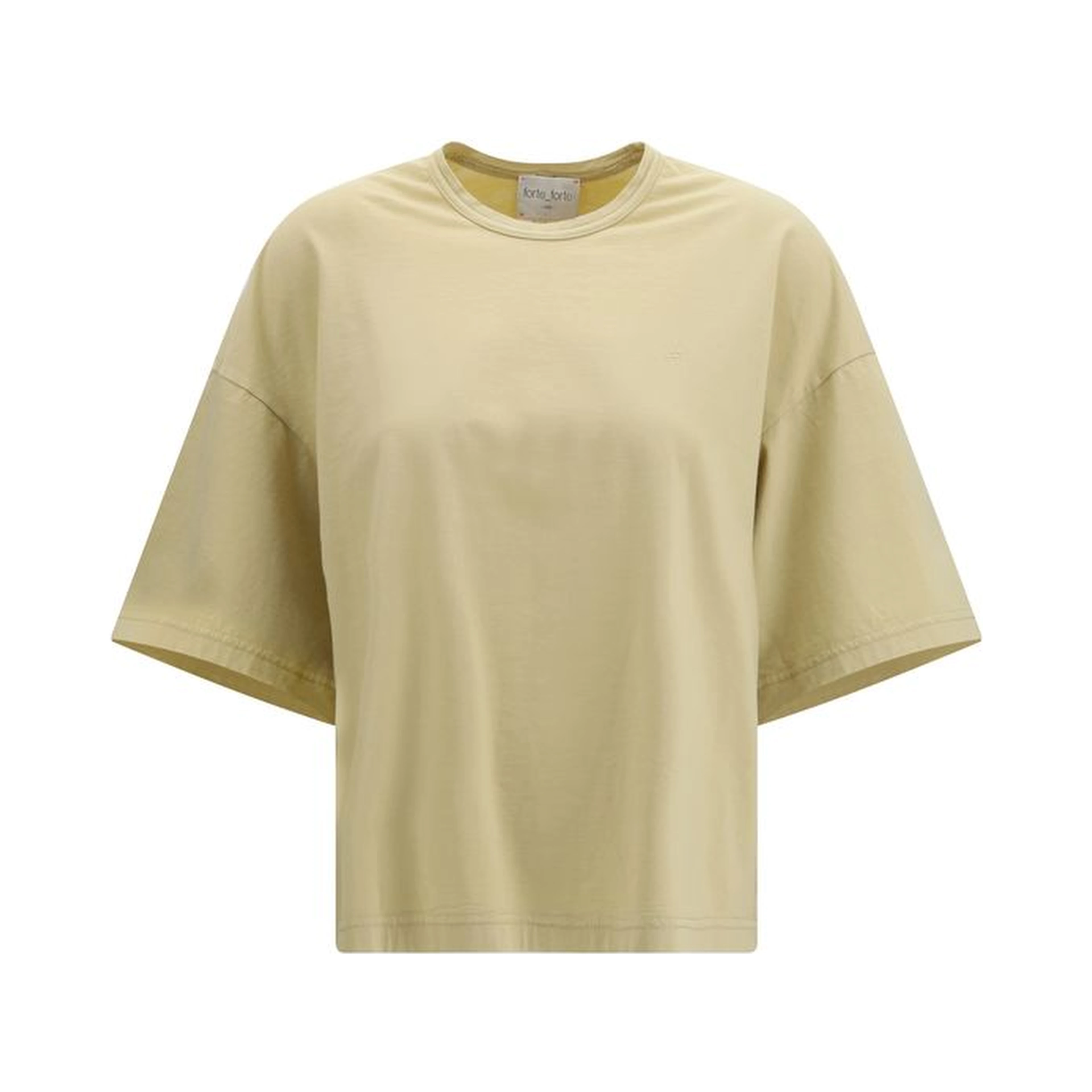 Beige Cotton T-Shirt
