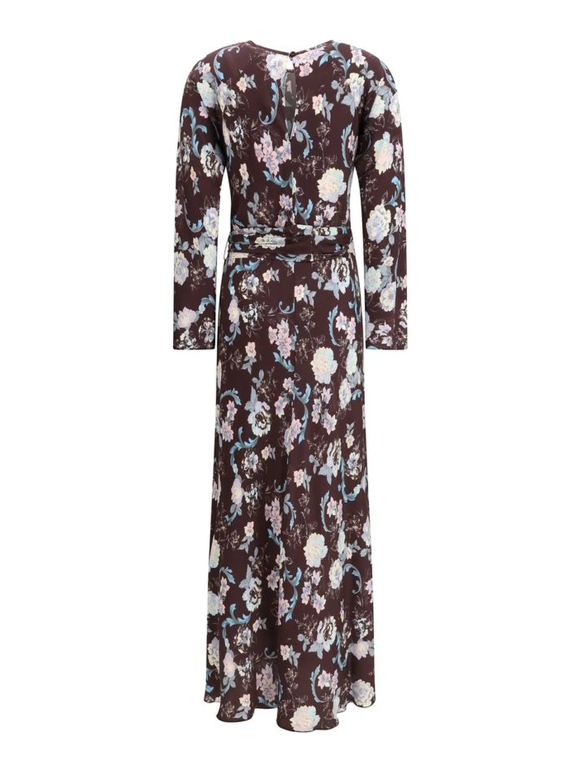 Multicolor Viscose Casual Dress