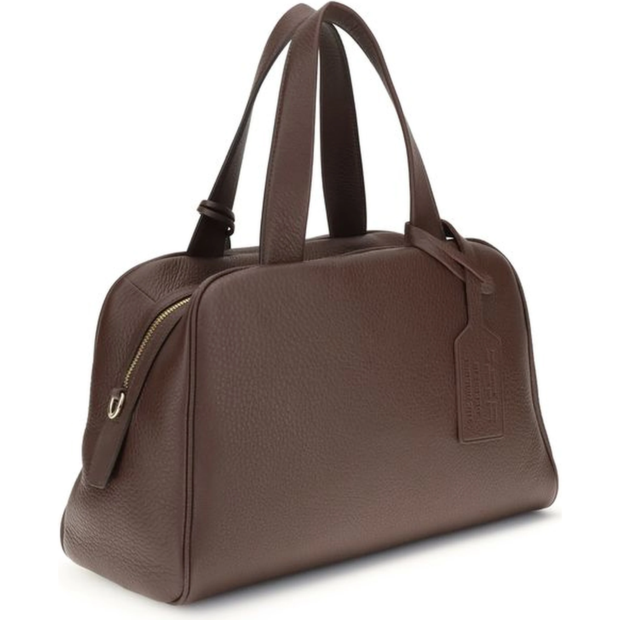 Brown Calf Leather Bos Taurus Handbag