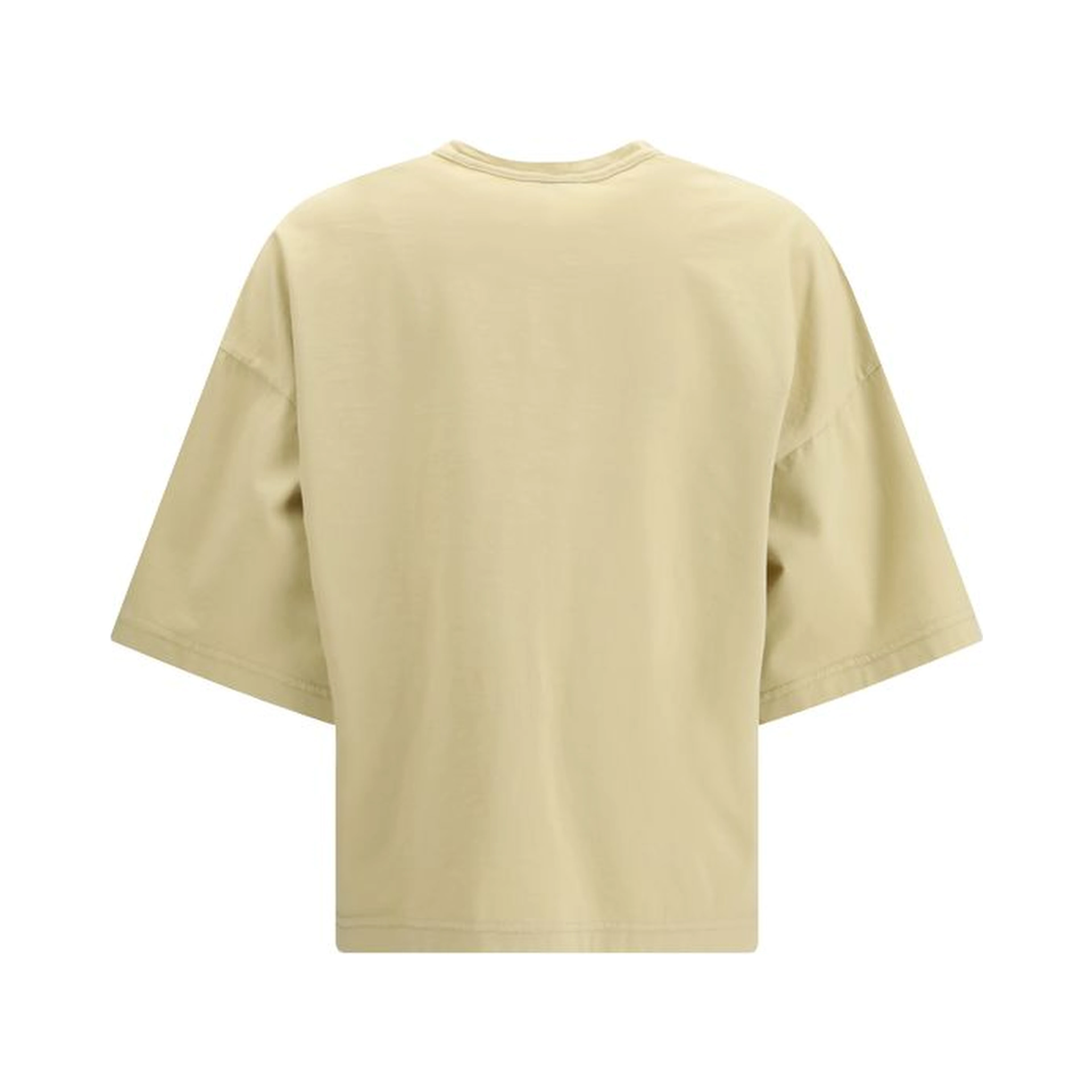 Beige Cotton T-Shirt