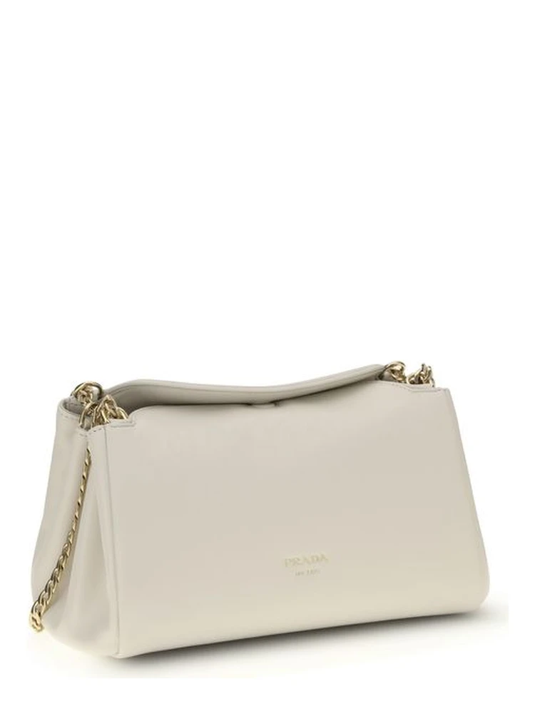 White Calf Leather Bos Taurus Shoulder Bag alternative