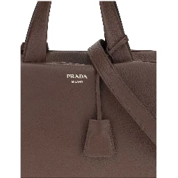 Brown Calf Leather Bos Taurus Handbag