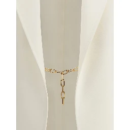 Beige Fleece Wool Blazer