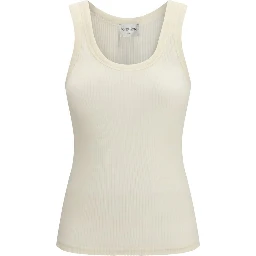 Beige Fleece Wool Top