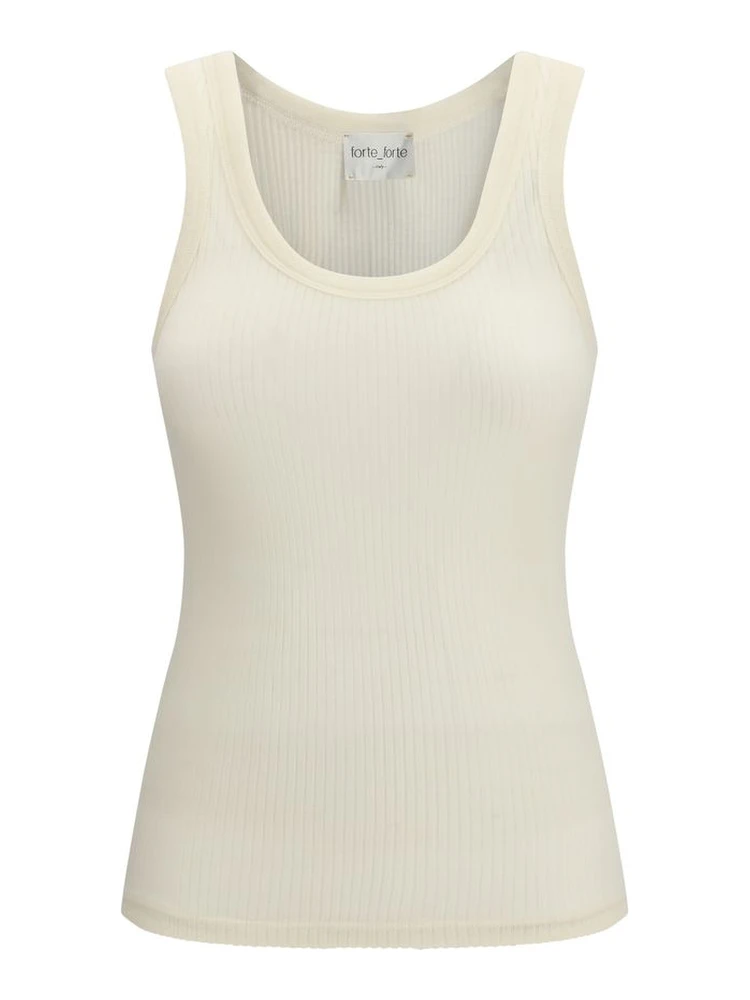 Beige Fleece Wool Top