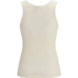 Beige Fleece Wool Top