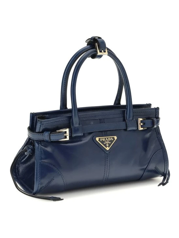 Blue Calf Leather Bos Taurus Handbag alternative