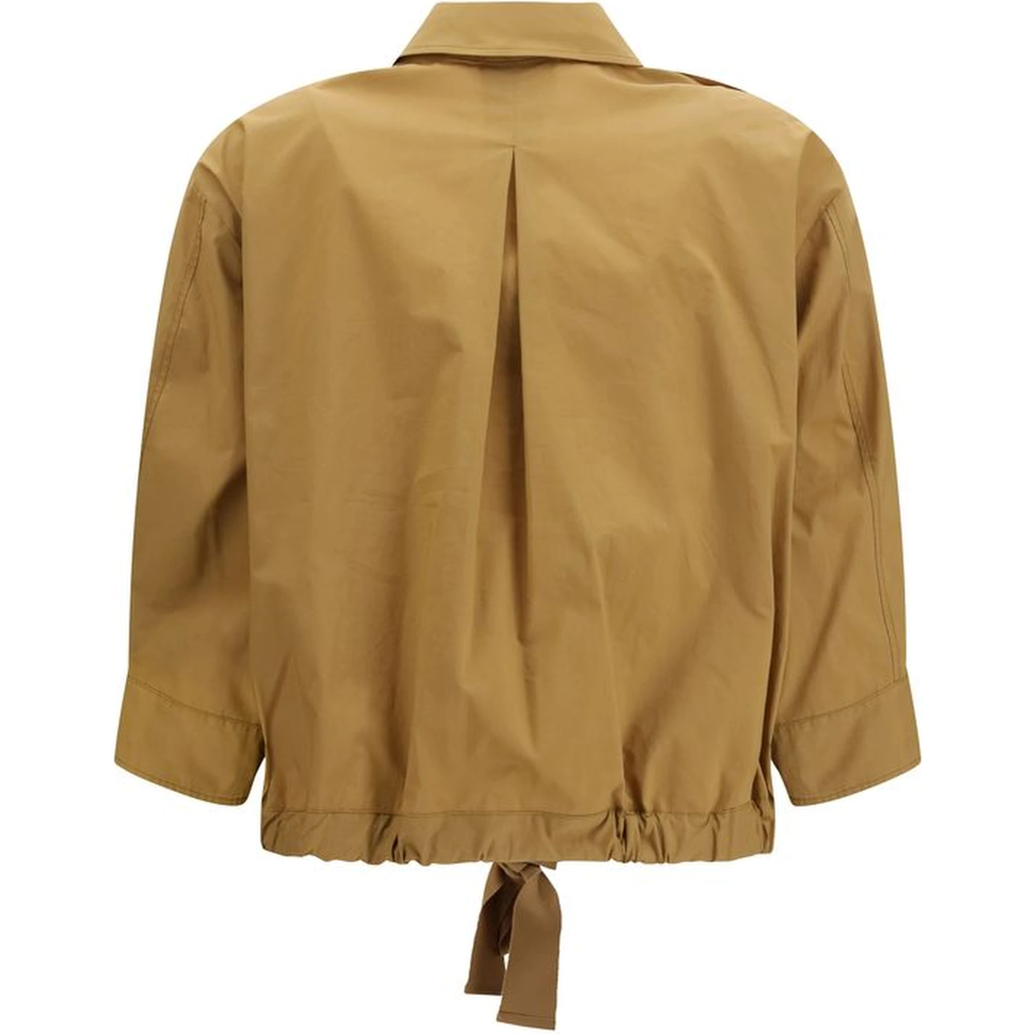 Bicolor Cotton Shortsleeve Shirt