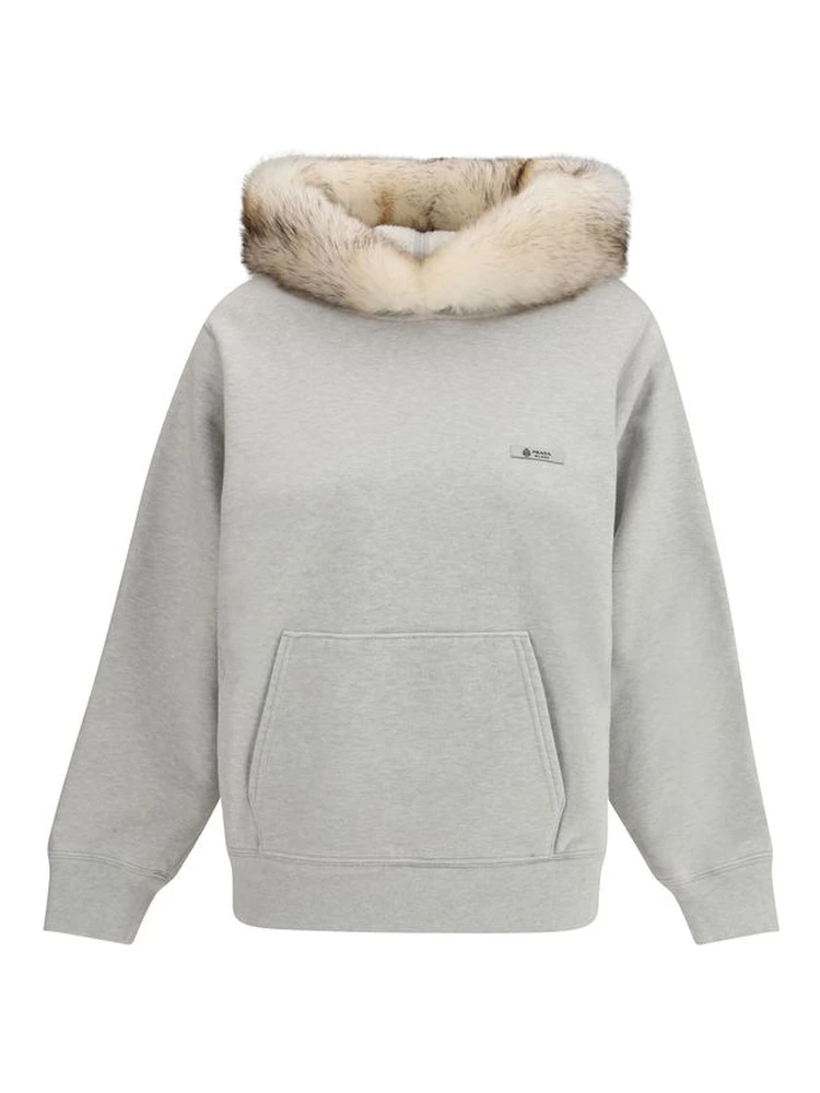 Gray Cotton Sweatshirt