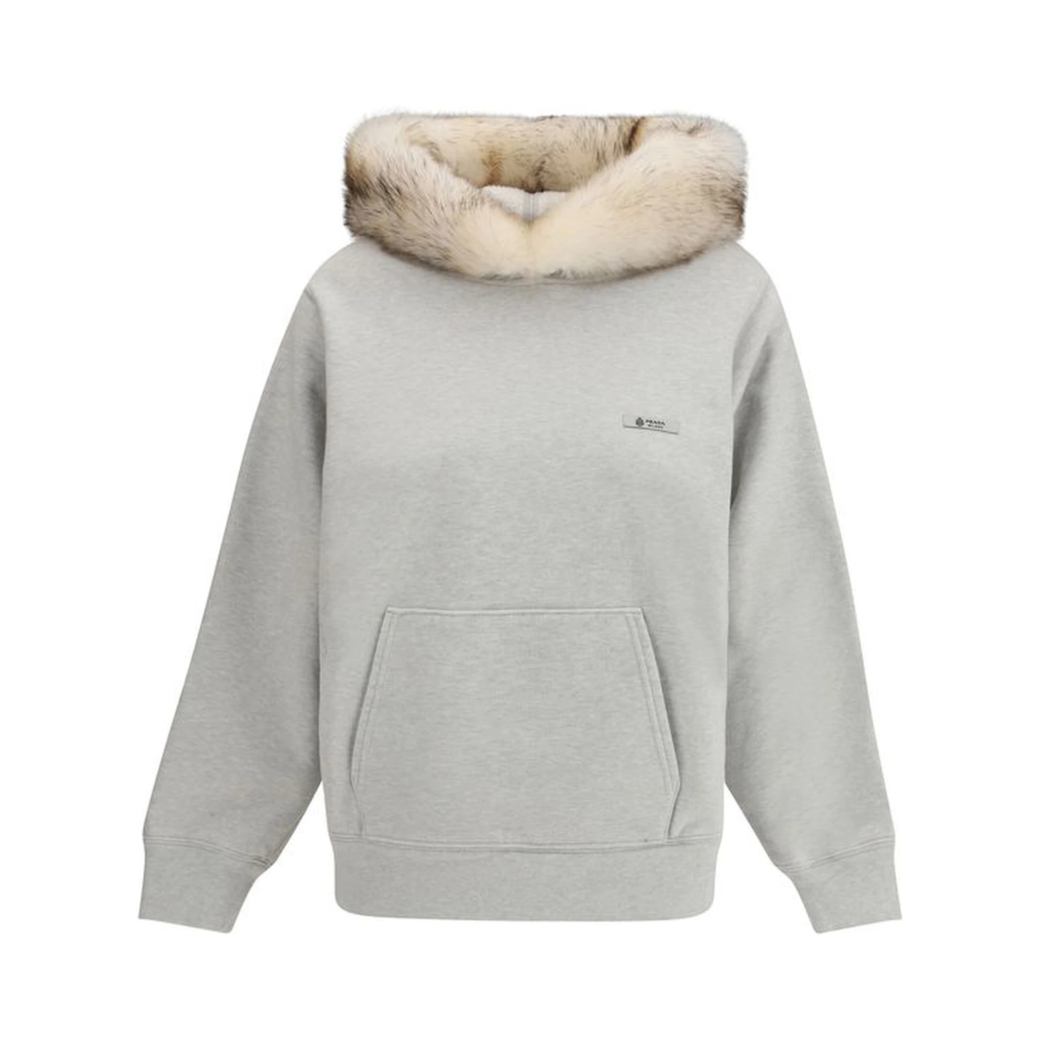 Gray Cotton Sweatshirt