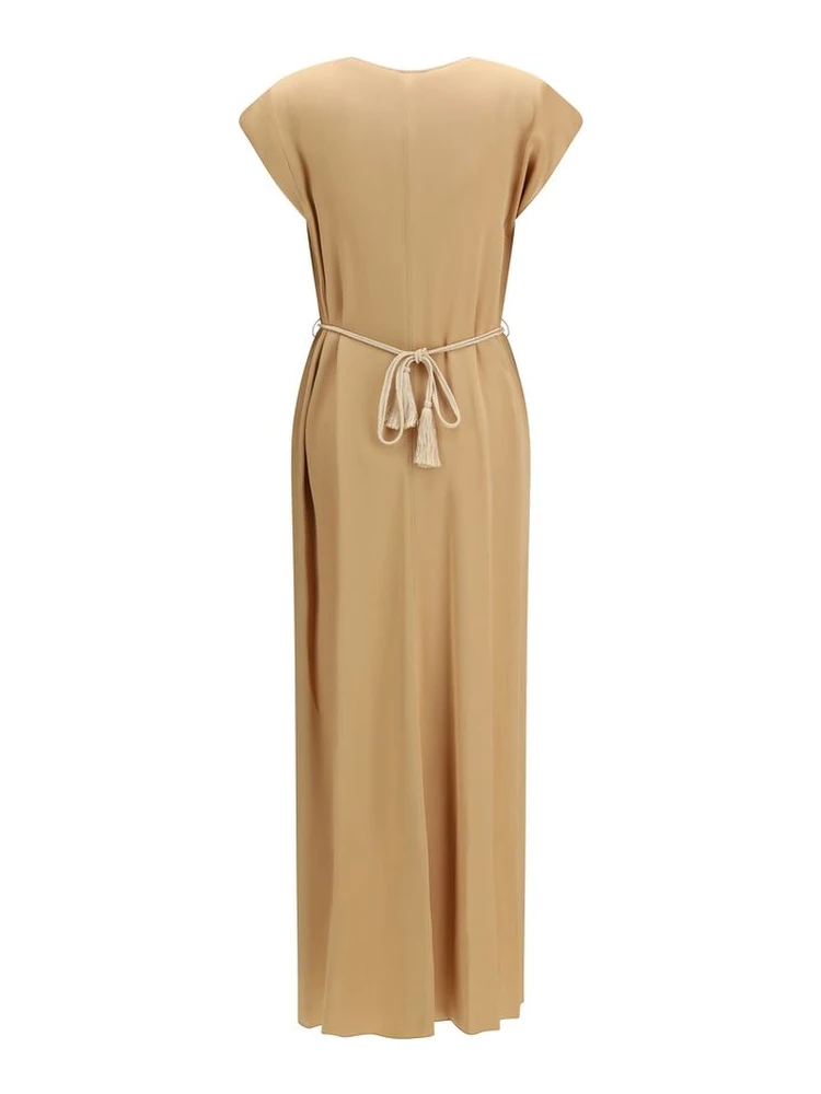 Orange Viscose Casual Dress alternative