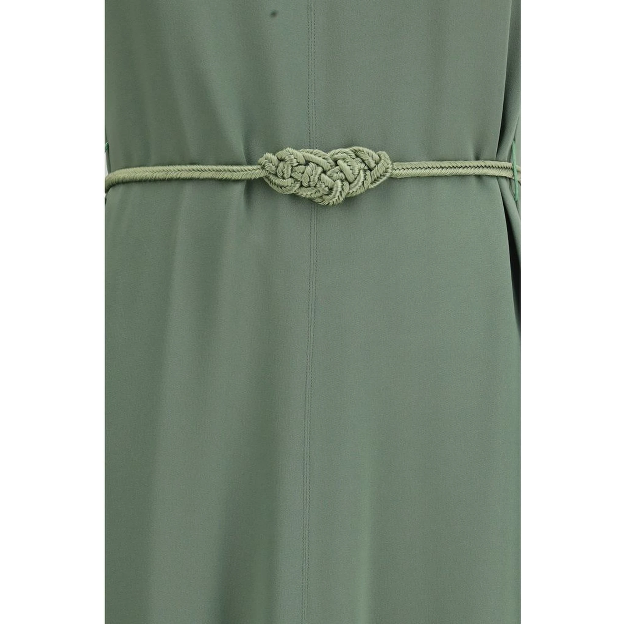 Bicolor Viscose Casual Dress