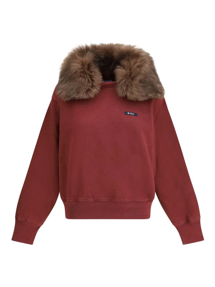 Bordeaux Cotton Sweatshirt