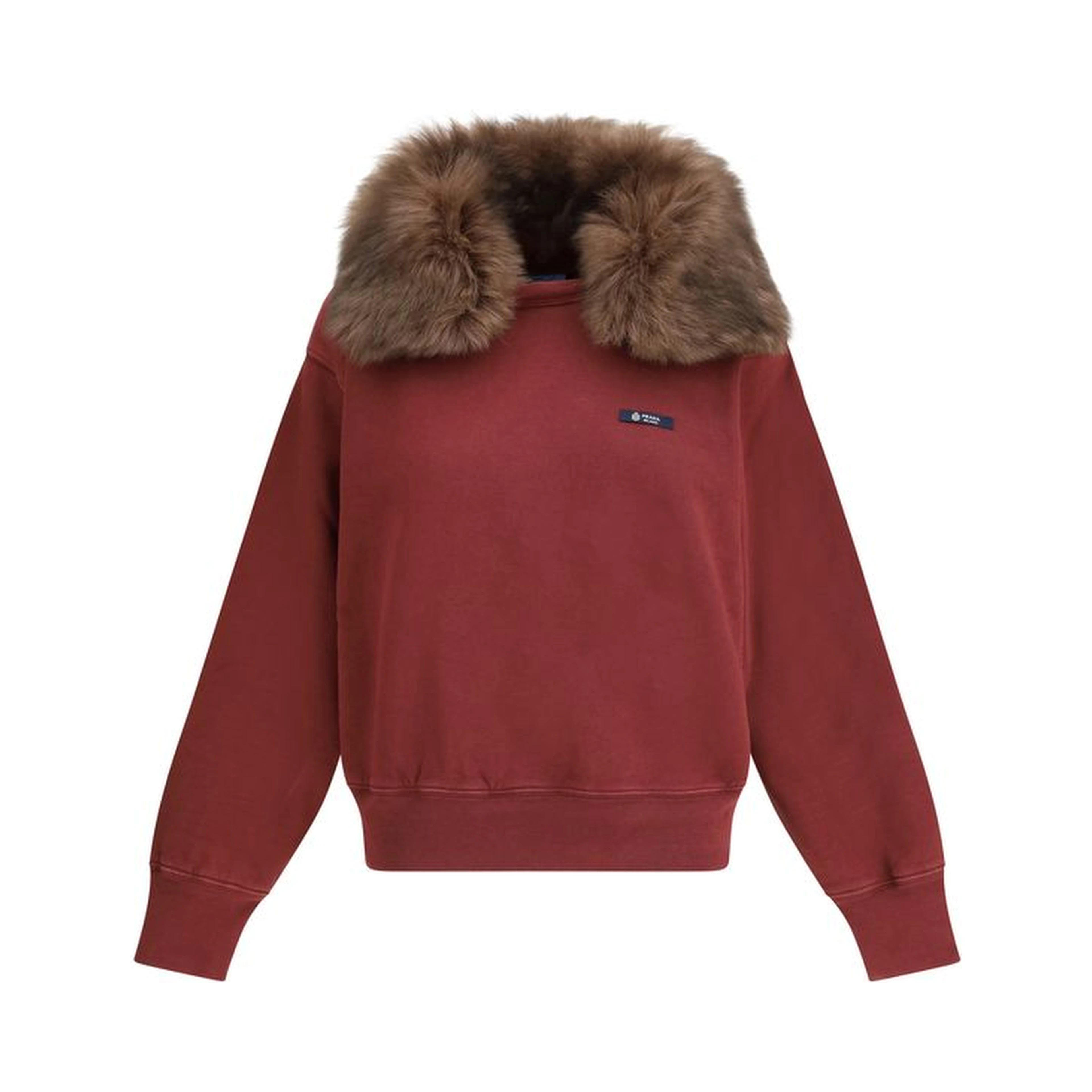 Bordeaux Cotton Sweatshirt