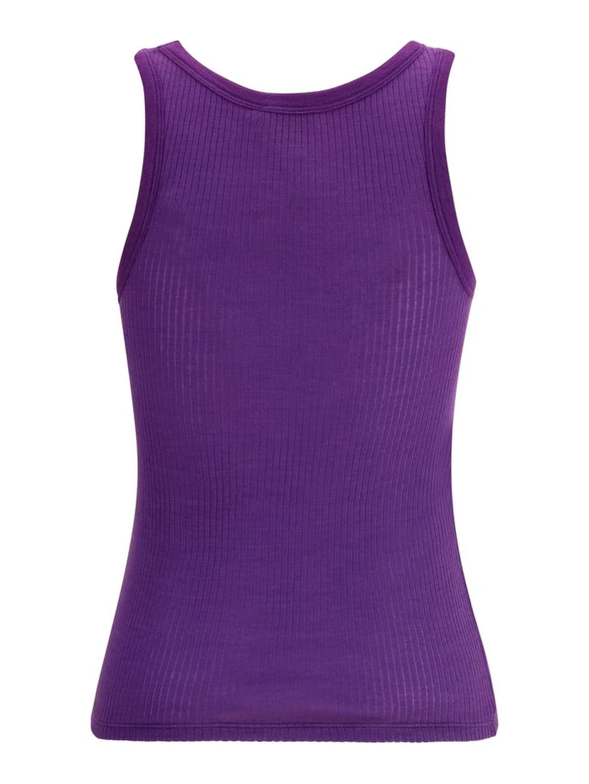 Multicolor Fleece Wool Top