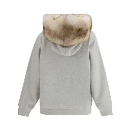 Gray Cotton Sweatshirt