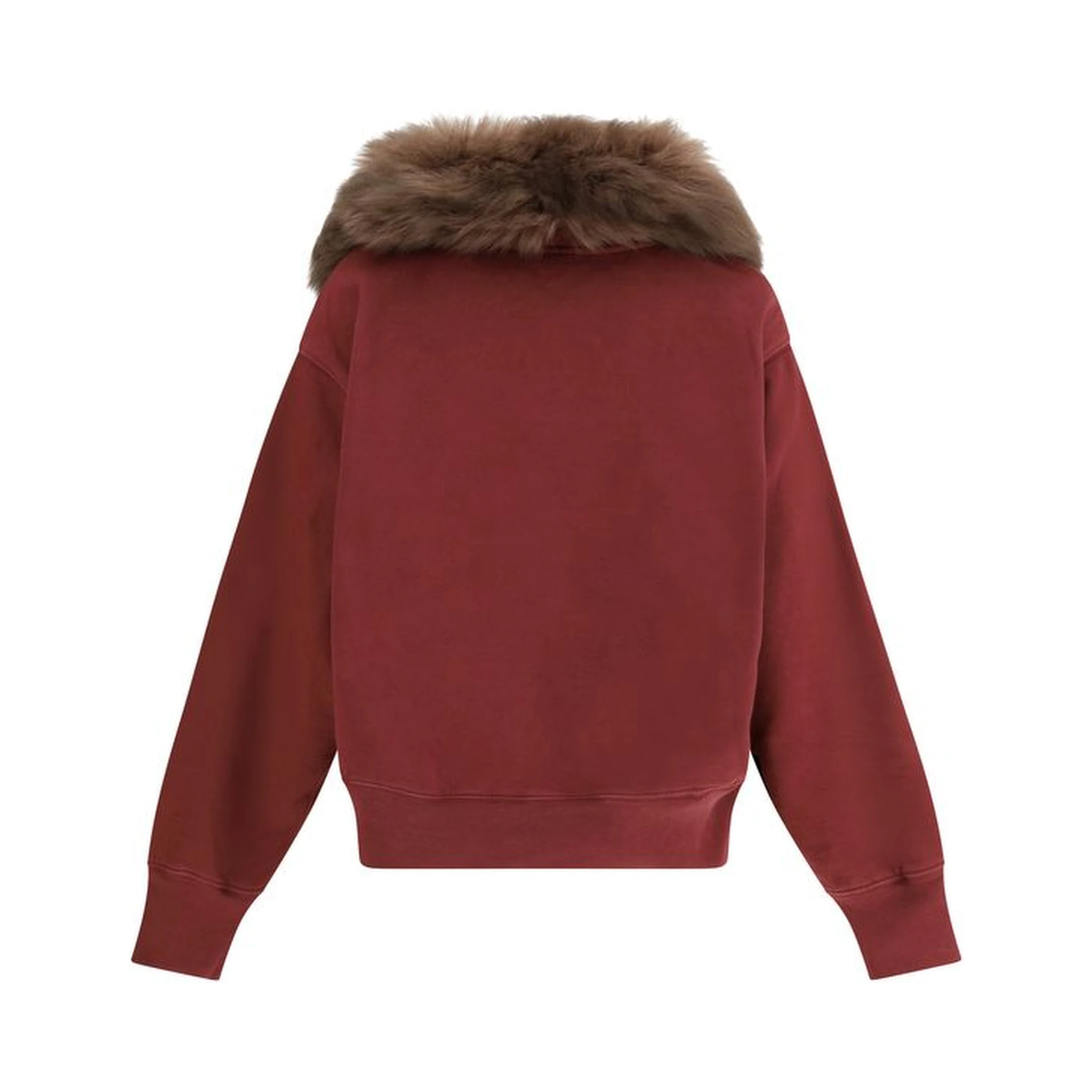 Bordeaux Cotton Sweatshirt