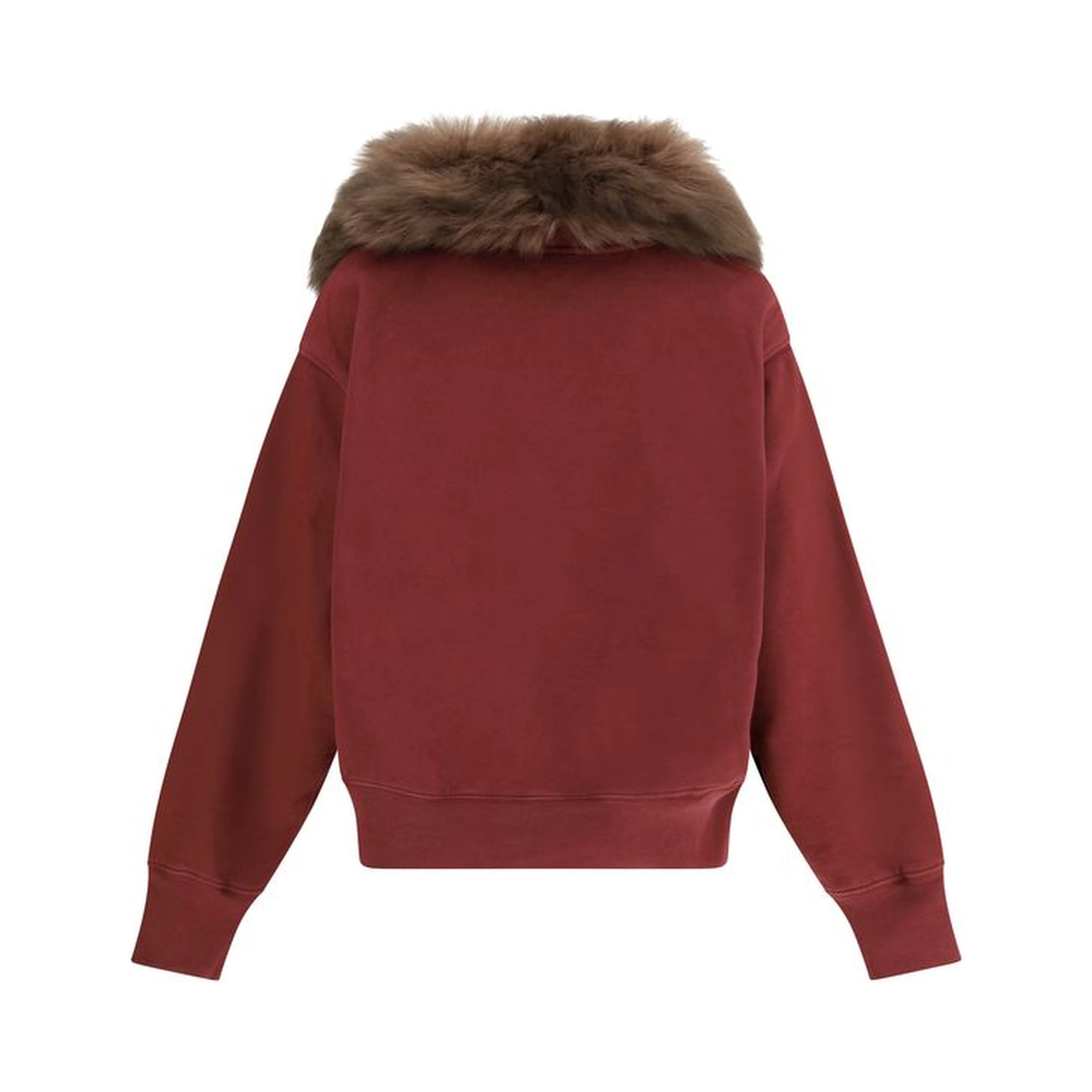 Bordeaux Cotton Sweatshirt