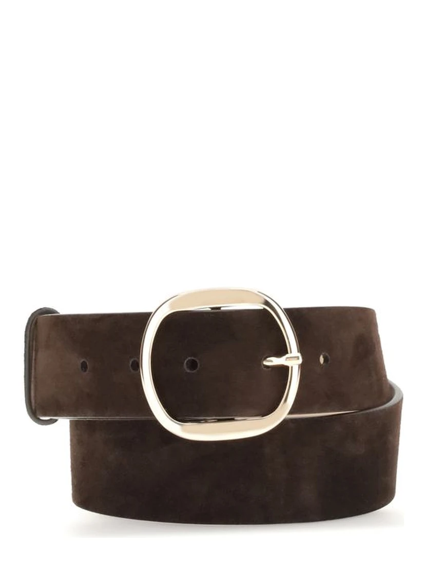 Brown Leather Regular Belt