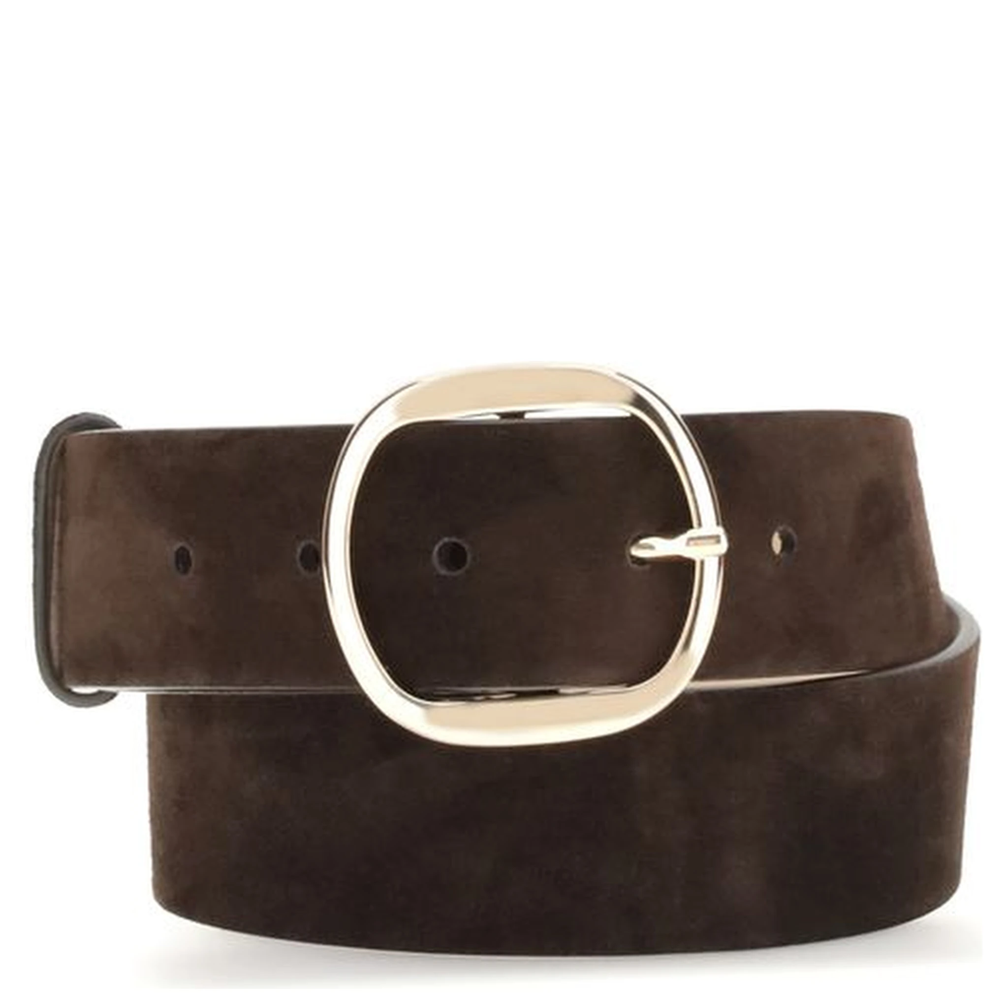Brown Leather Regular Belt